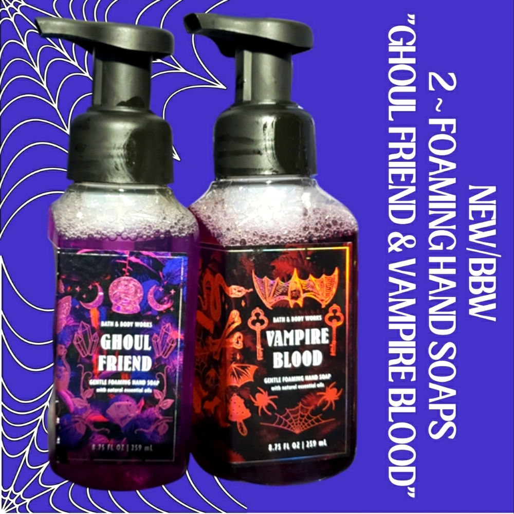 🔥🟩"GHOUL FRIEND & VAMPIRE BLOOD" FOAMING HAND SOAPS